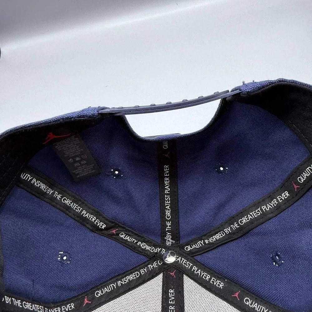 Air Jordan 23 Hat Men Blue Gray‎ Jumpman Pro Snap Back Cap New